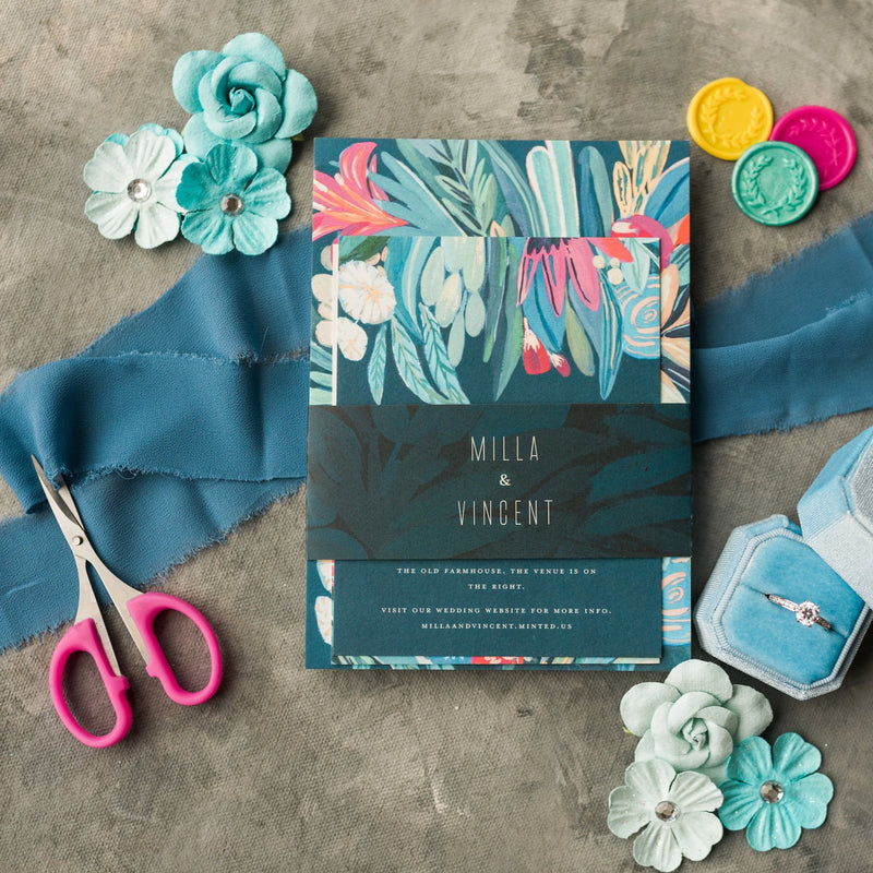 Cornflower Blue Silk Chiffon Styling Ribbon – Lovely Ring Boxes