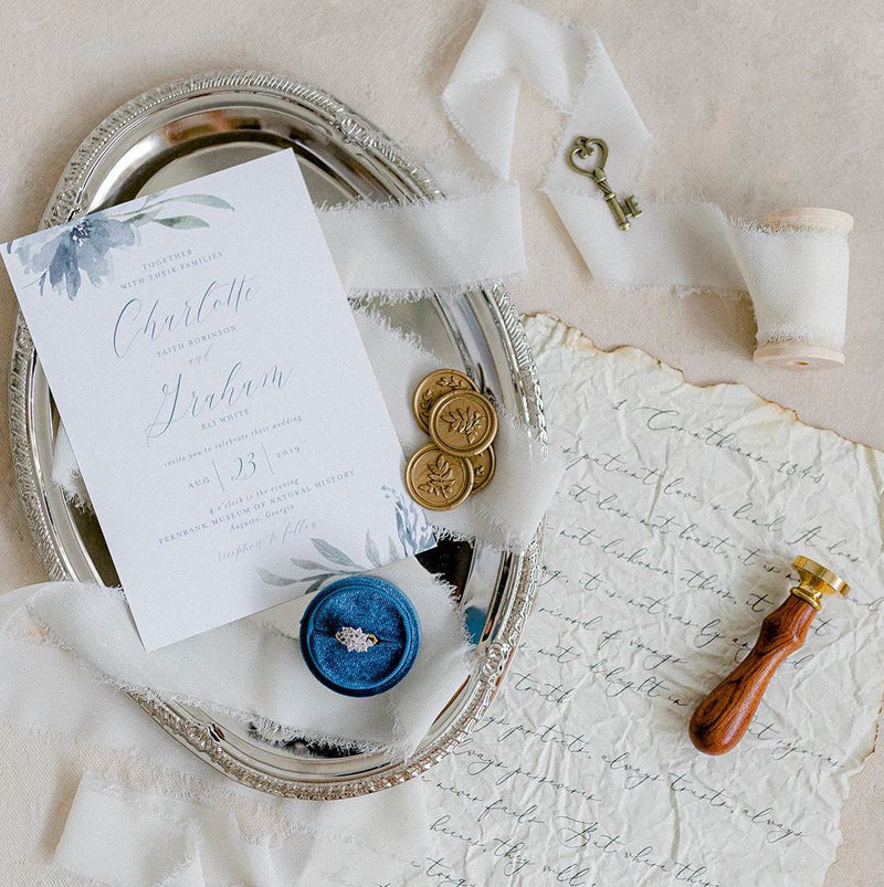 Silver Oval Tray with Styling Props